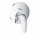 Vaňová baterie podomítková Grohe Eurostyle, páková, přepínač automatický, chrom