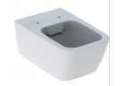 Závěsné wc WC Geberit Icon Square Rimfree, skryté mocowania, bílá