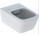 Závěsné wc WC Geberit Icon Square Rimfree, skryté mocowania, bílá