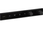 Baterie termostatická Hansgrohe RainSelect, podomítková, 4 přijimače, černá matnáný