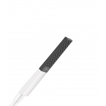 Ruční sprcha Hansgrohe Rainfinity 100 1jet, 1proudová, černá matnáný