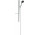 Sprchový set Hansgrohe Rainfinity 130 3jet EcoSmart, držák 90cm s mýdlenkou, chrom