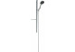 Sprchový set Hansgrohe Rainfinity 130 3jet, držák 90cm s mýdlenkou, chrom