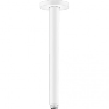 Stropní přípojka hornej sprchy Hansgrohe, 10cm, černá matnáný