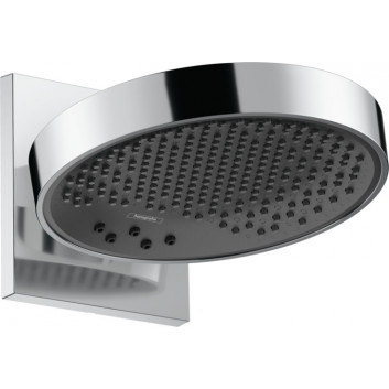 Horní sprcha Hansgrohe Rainfinity 250 1jet, průměr 25cm, černá matnáný