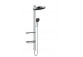 Sprchový sada Hansgrohe Showerpipe Rainfinity 360 1jet, podomítková montáž, chrom
