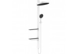 Sprchový sada Hansgrohe Showerpipe Rainfinity 360 1jet, podomítková montáž, chrom