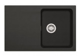 Dřez Franke Orion OID 611-78 Tectonite pro zástavbu, jednokomorowy, 78x50cm - onyx