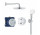 Sprchový set Grohe Tempesta 210, podomítkový, baterie termostatická, z sluchátkem sprchovým, chrom