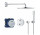 Sprchový set Grohe Grohtherm, podomítkový, horní sprcha 310mm, baterie termostatická, chrom