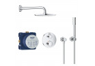 Sprchový set Grohe Grohtherm, podomítkový, horní sprcha 210mm, baterie termostatická, chrom