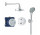 Sprchový set Grohe Grohtherm, podomítkový, horní sprcha 160mm, baterie termostatická, chrom