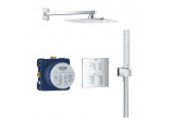 Sprchový set Grohe Grohtherm Cube, podomítkový, horní sprcha 230mm, baterie termostatická, chrom