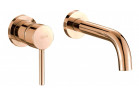 Umyvadlová baterie Rea Lungo podomítková, 2otvorová, rose gold