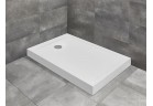 Sprchová vanička s panelem akrylátový 90x70cm Radaway Doros F Compact, bílý