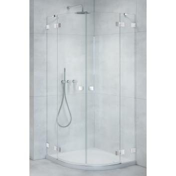 Dveře sprchové do niky Radaway Espera Pro DWJ 160, pravé, 1600x2000mm, ciche domykanie, profil chrom