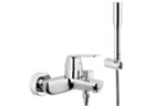 Vaňová baterie Grohe Eurosmart Cosmopolitan stěnová se sprchovým systémem