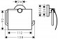 Závěs toaletního papíru Hansgrohe Logis Universal, z osłonką, nástěnný, chrom