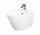 Závěsný bidet Cersanit City Oval, 51x36cm, bílý