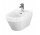 Bidet zavěsný Cersanit Crea, oválný, 51x35cm, bílý