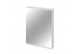 Skříňka lustrzana závěsná Cersanit Moduo, 80x40cm, zamykana, ciche domykanie, zmontowana, bílá