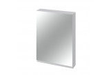 Skříňka lustrzana závěsná Cersanit Moduo, 80x60cm, zamykana, ciche domykanie, zmontowana, bílá