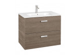Souprava koupelnový Roca Unik Victoria Basic, 70x46cm, 2 szuflady, cedr
