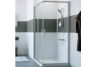 Čtvercový sprchový kout Huppe Classics 2, 900x900mm, rohový vstup, dveře posuvné, Anti-Plaque, stříbrná profil