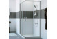 Čtvercový sprchový kout Huppe Alpha 2, 800x800mm, rohový vstup, dveře posuvné, Anti-Plaque, stříbrná profil