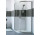 Sprchový kout 1/4 kruh Huppe Classics 2, 900x900mm, dveře posuvné, šířka vstupu 570mm, Anti-Plaque, stříbrná profil