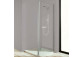 Pevná boční stěna pro posuvné dveře Huppe Alpha 2, 800mm, Anti-Plaque, stříbrná profil