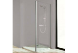 Pevná boční stěna pro posuvné dveře Huppe Classics 2, 800mm, stříbrná profil