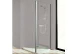 Pevná boční stěna pro posuvné dveře Huppe Classics 2, 1000mm, stříbrná profil