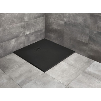 Sprchová vanička Radaway Kyntos C, 90x90, antracytowy