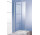 Pevná boční stěna do dveře Huppe ena 2.0, 750mm, Anti-Plaque, stříbrná profil
