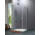 Křídlové dveře Huppe Design pure 4-úhel, 900mm, univerzální, Anti-Plaque, profil chrom eloxal