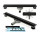 Lineární odtok Rea Neo Slim Pro Black, 100 cm, se sifonem, nóżkami i mankietem uszczelniającym, černá