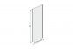 Dveře posuvné SanPlast TX 120x190cm sklo čiré, bílý profil, šířka vstupu 500 mm, Glass Protect- sanitbuy.pl