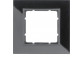 Rámeček 1-krotna Berker B.7, černé sklo/antracit matnáný