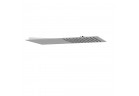 Horní sprcha Gessi Quadro 300, montáž do stěny, 3mm grubości, mirror steel