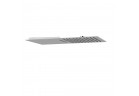 Horní sprcha Gessi Quadro 300, montáž do stěny, 3mm grubości, 2 rodzaje strumienia, mirror steel