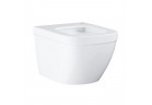 Závěsné wc Grohe Euro Ceramic, 49x37cm, bezkołnierzowa, alpská bílá