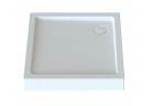Čtvercová sprchová vanička Sanplast Bza/FREE, 100x100cm, akrylátový, bílý