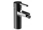 Bidetová baterie Roca Naia Black, stojící, výška 152mm, bez zátky, černá