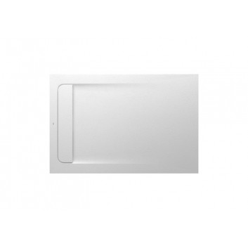 Sprchová vanička pravoúhlý Roca Aquos, 1000x900mm, ultracienki, Stonex, bílý