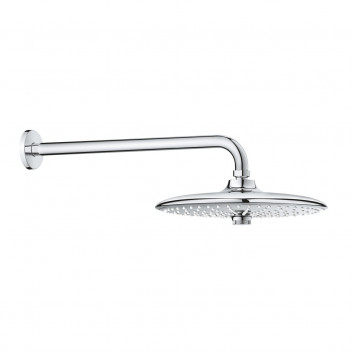 Horní sprcha Grohe Euphoria 260, 3 proudy, rameno nástěnné 380mm, chrom