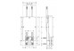 Sprchová hlava Axor ShowerSolutions 300/300 1jet, stropní, černá matnáný