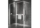 Sprchová zástěna Walk-In do niky Novellini Kaudra HN Frame, 180x200cm, pravé, bílý profil matnáný