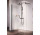 Sprchová zástěna Walk-In Novellini Giada H, 60x195cm, sklo čiré, stříbrný profil