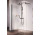 Sprchová zástěna Walk-In Novellini Giada H, 60x195cm, sklo čiré, profil chrom